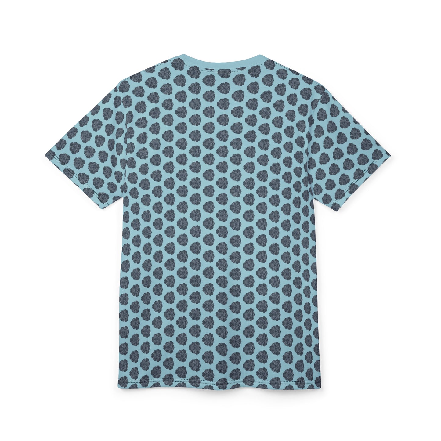 Sky Blue Grid Tee