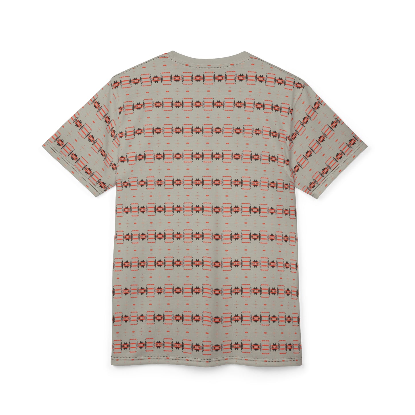 Ash Gray Red Box Tee