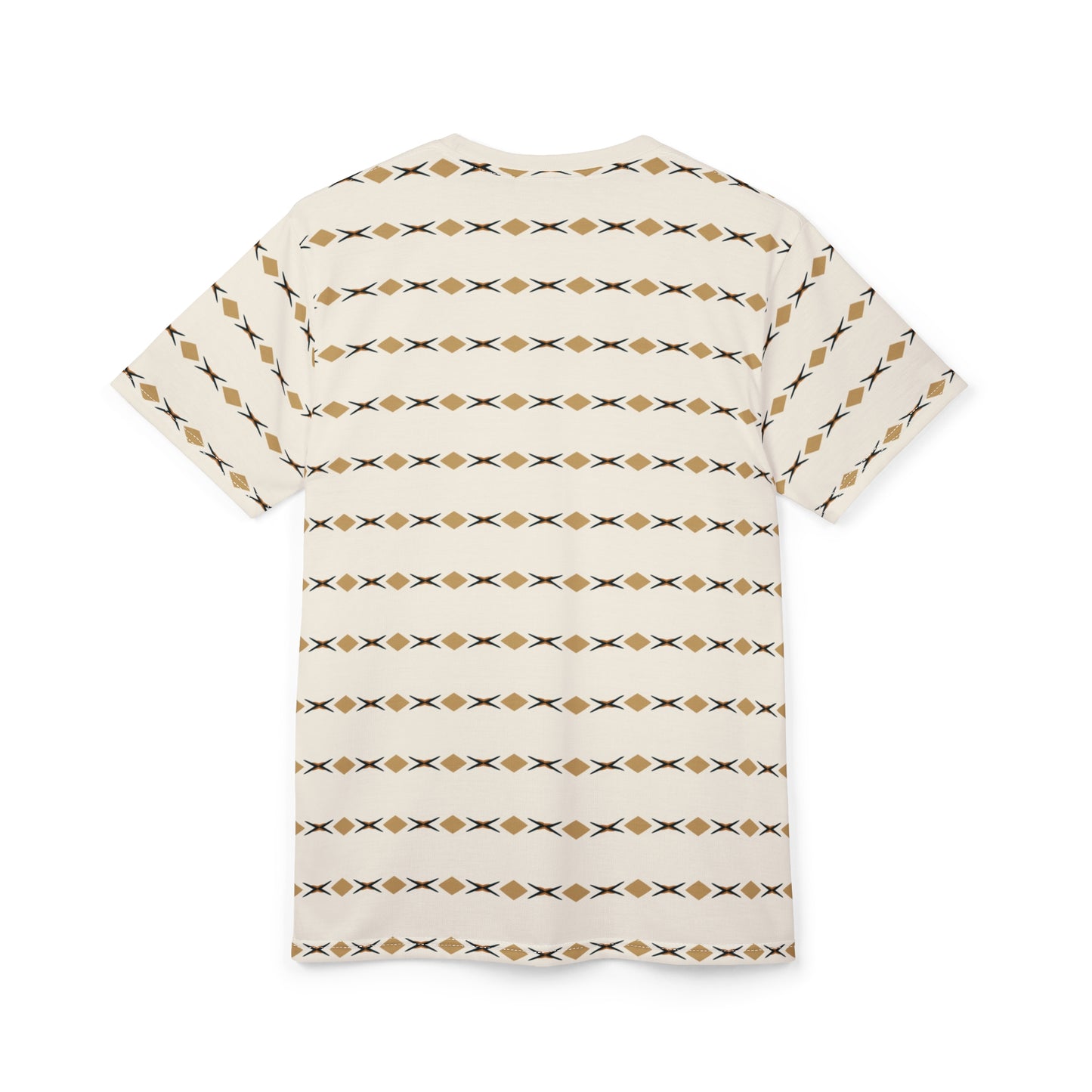 Cross Diamond Striped Tee