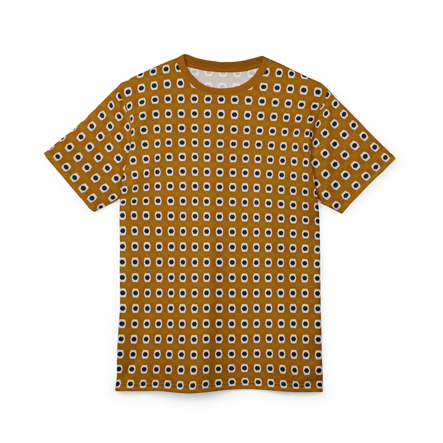 Tiger Brown Checkered Tee