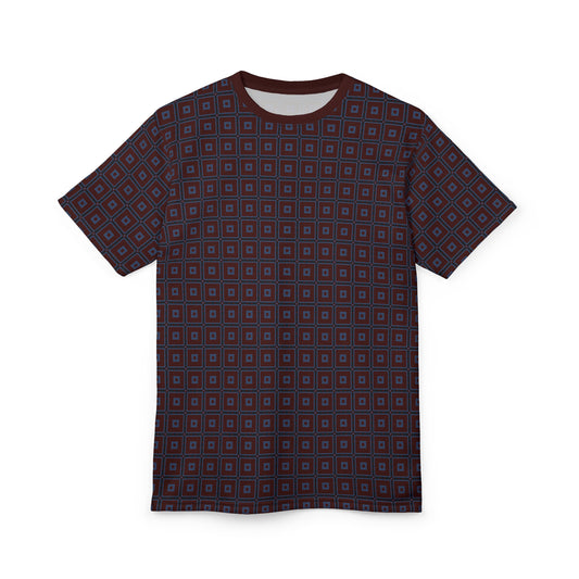 Black Bean Checkered Tee