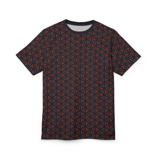 Raisin Black & Triangle Tee