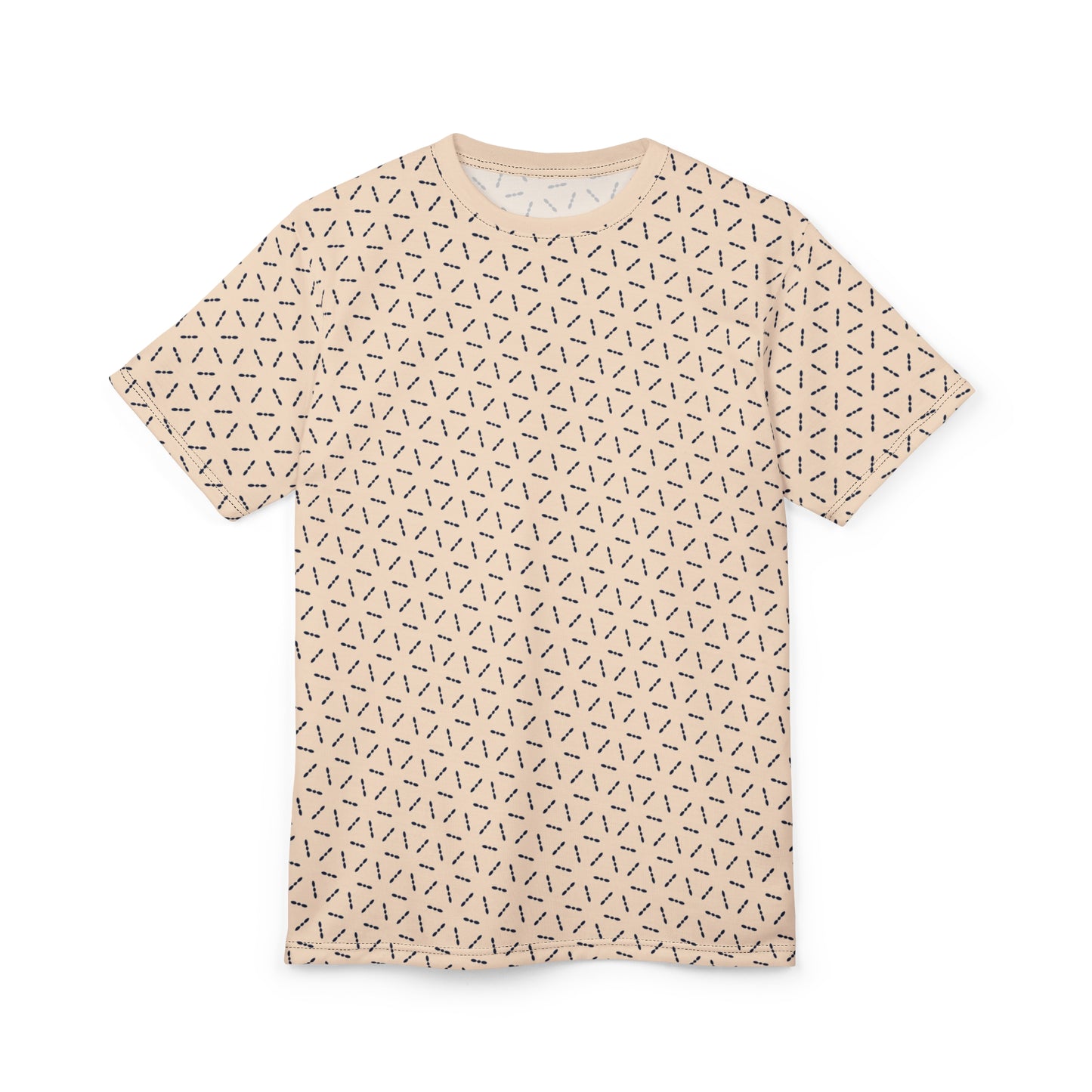 Antique White Star Grid Tee