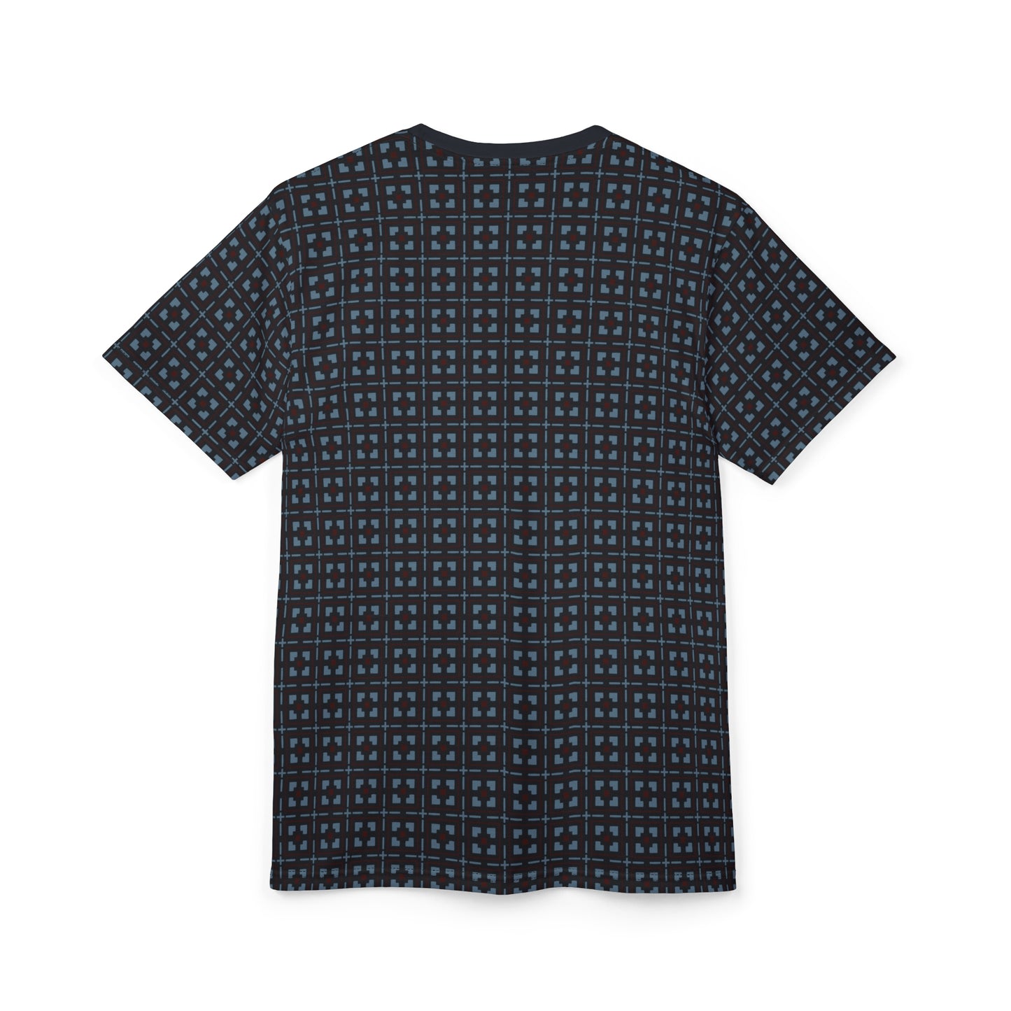 Eerie Black Checkered Tee