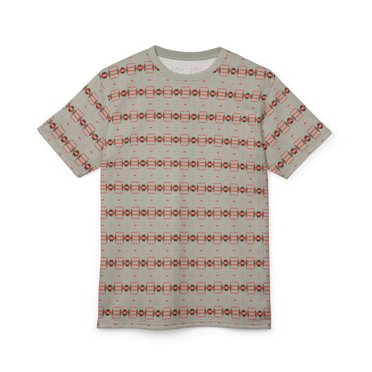 Ash Gray Red Box Tee