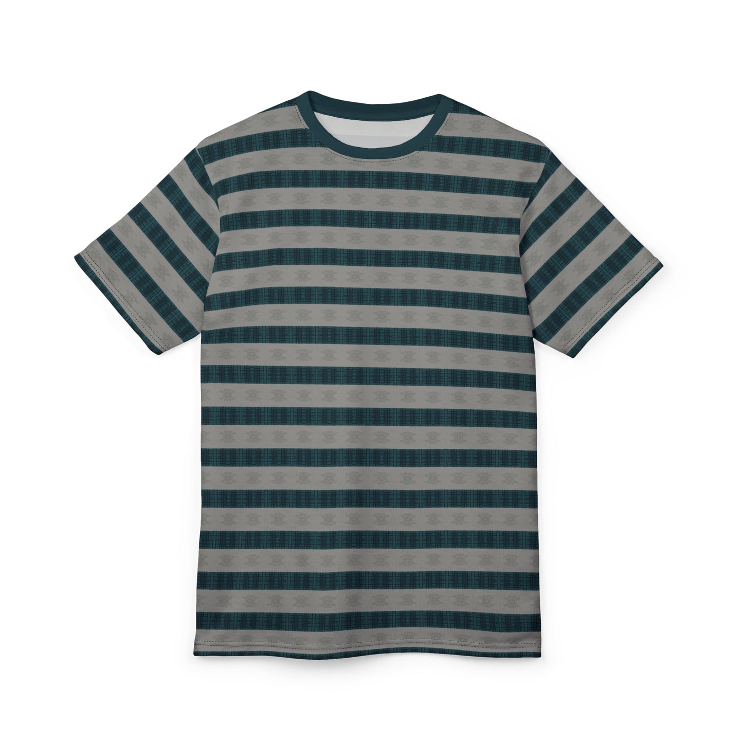 Dim Grey Striped Tee