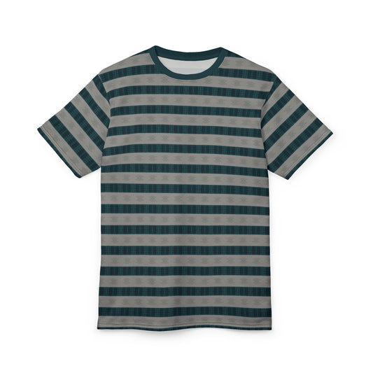 Dim Grey Striped Tee