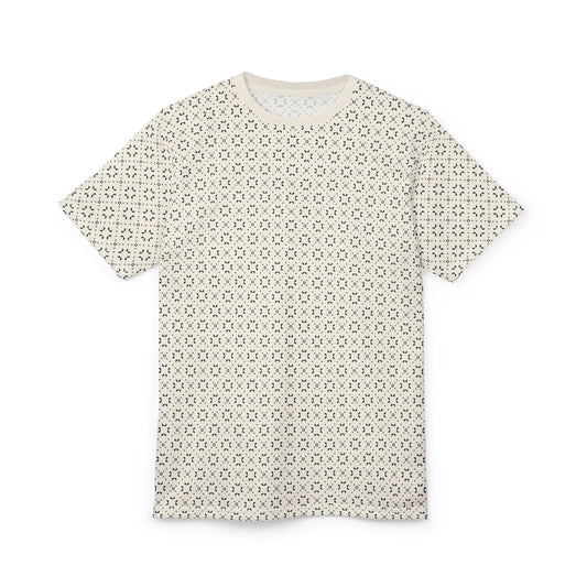 White Busy Tee