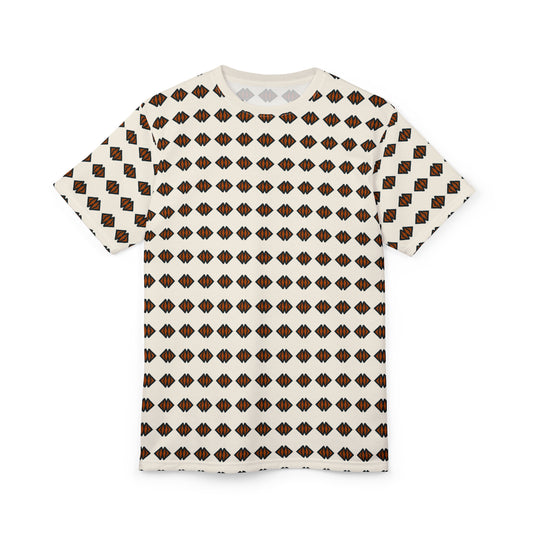 Two Triangles Striped Tee