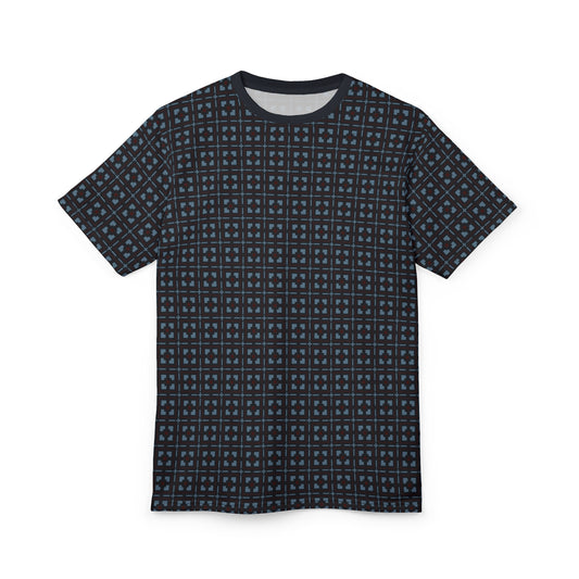 Eerie Black Checkered Tee