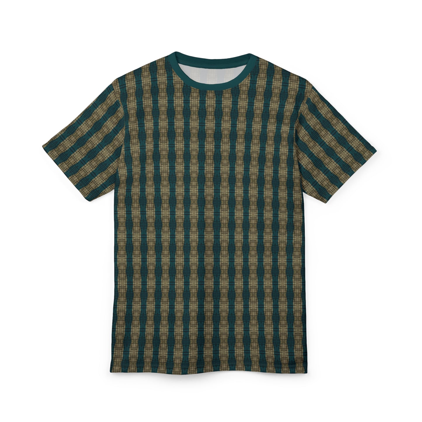 Drab Brown Striped Tee