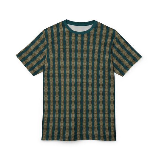 Drab Brown Striped Tee