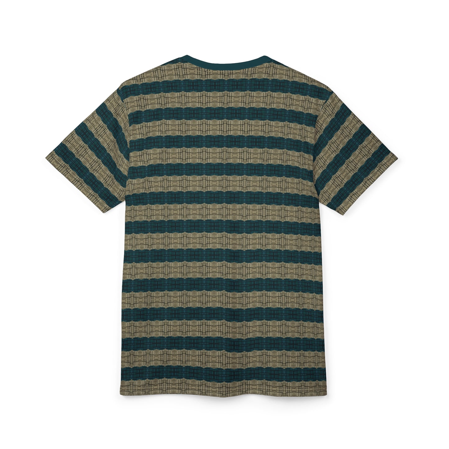 Midnight Green Striped Tee