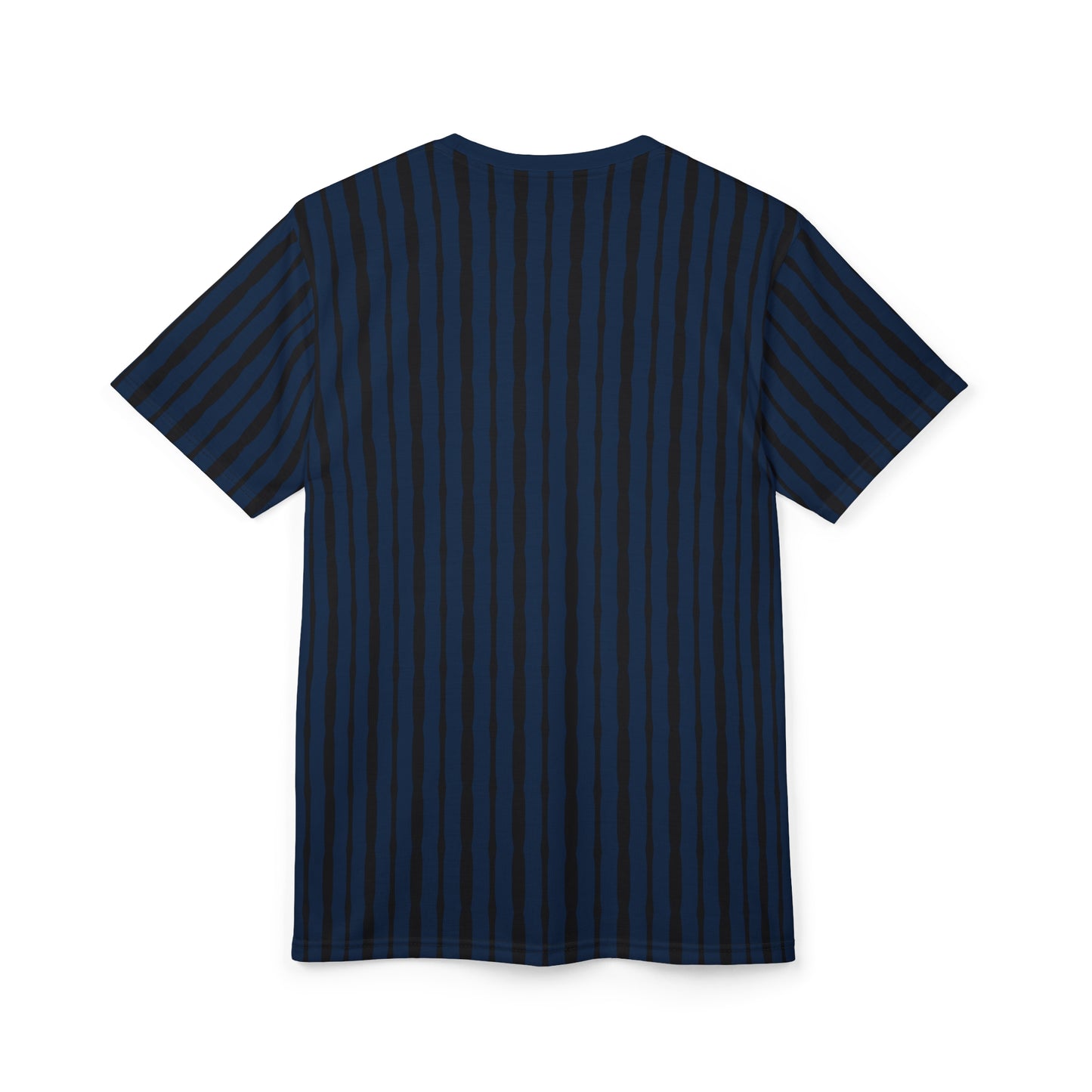 Prussian Blue Striped Tee